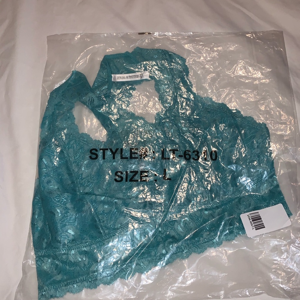 Mint Bralette Size Large
